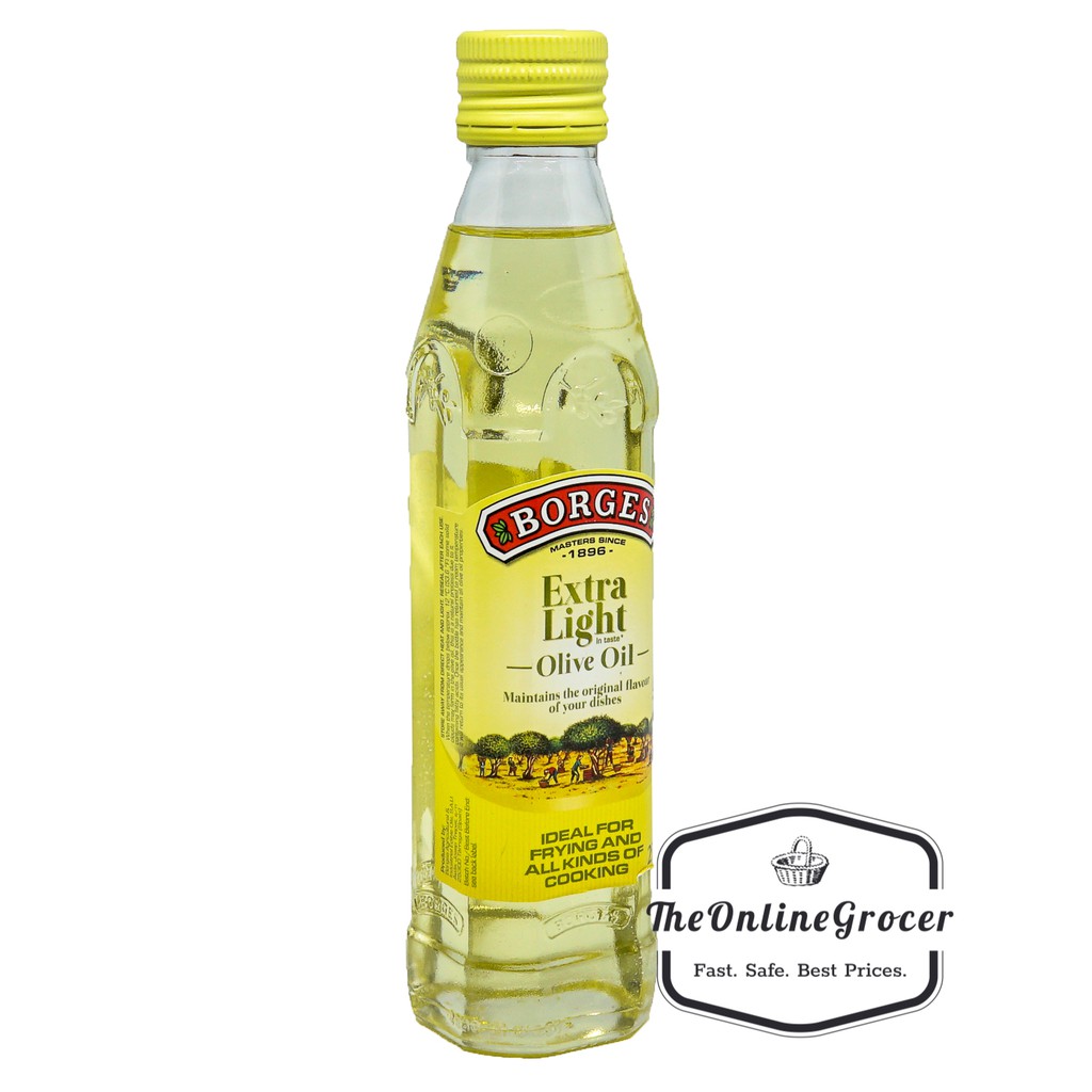 Borges Extra Light Olive Oil 250ml - Minyak Zaitun Extra Light