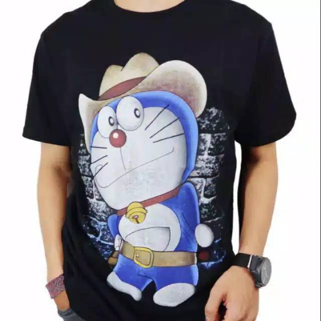 Jual Kaos Doraemon Koboi Kaos Doraemon Kaos Anime Doraemon Kaos 