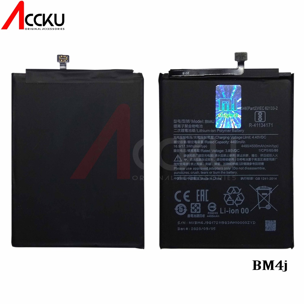 BATERAI XIAOMI REDMI NOTE 8 PRO   BATTERY XIAOMI BM4J BATERAI XIOMI REDMI NOTE8 PRO BM4J ORIGINAL