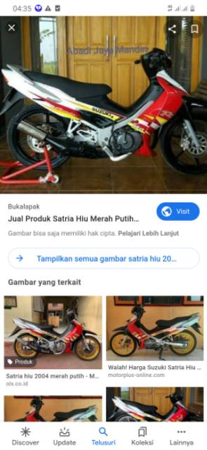 Cover Full Body Halus Suzuki Satria Hiu 2 Tak Satria Malaysia Merah Putih Shopee Indonesia