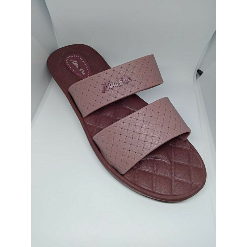 sandal slop wanita/sandal slop perempuan new era LBE 15172 ukuran 37-41-4