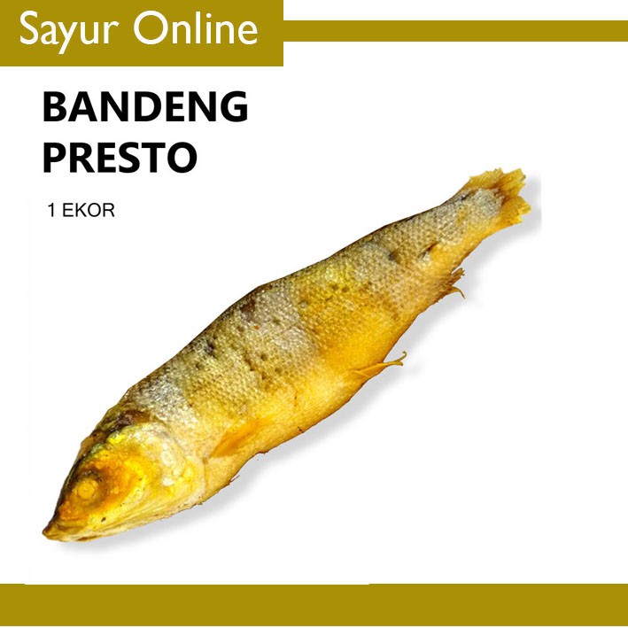 

[SayurOnline] IKAN BANDENG PRESTO [1 Pcs ]