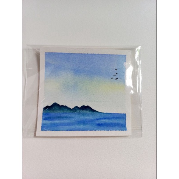 

Lukisan Lanscape Watercolor Painting