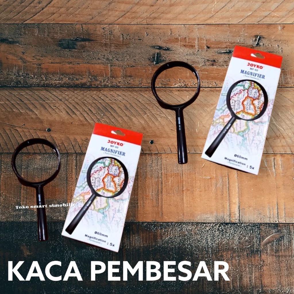 Kaca Pembesar / Magnifier / Lup Joy-Art  60mm 75mm 90mm