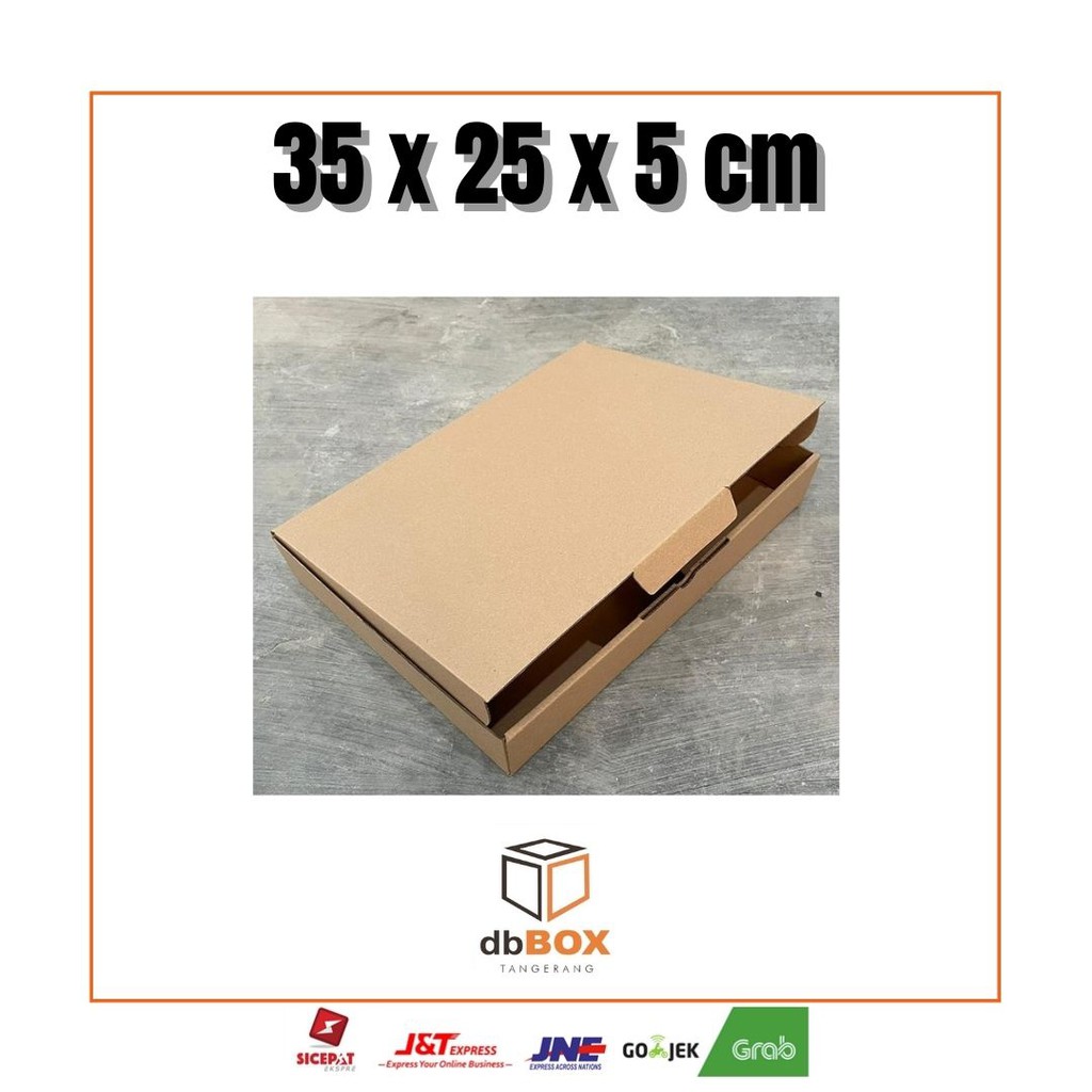 

Kardus 35x25x5 cm | Box Die Cut dan Easy Usage | Box Kue dan Hampers