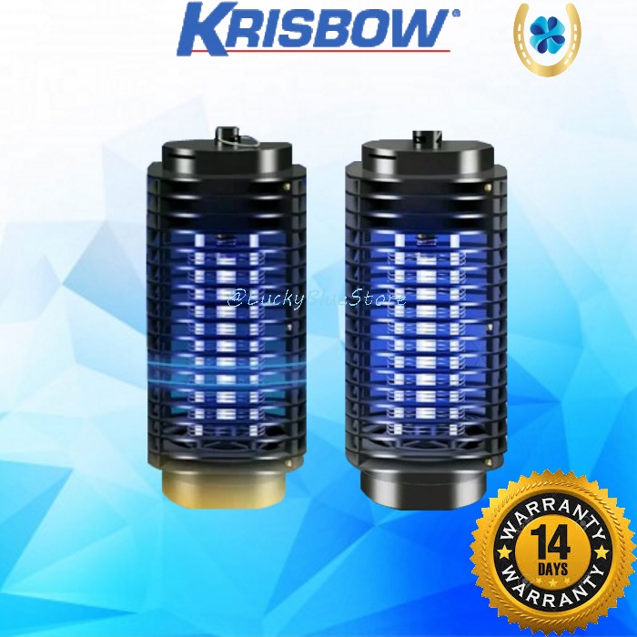 Jual KRISBOW 1 box isi 2 Mosquito Insect killer 7W Lampu Nyamuk ...