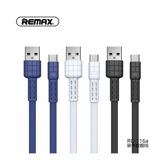 Remax Armor Series Data Cable 2.4A RC-116A Type C Kabel Data RC-116A