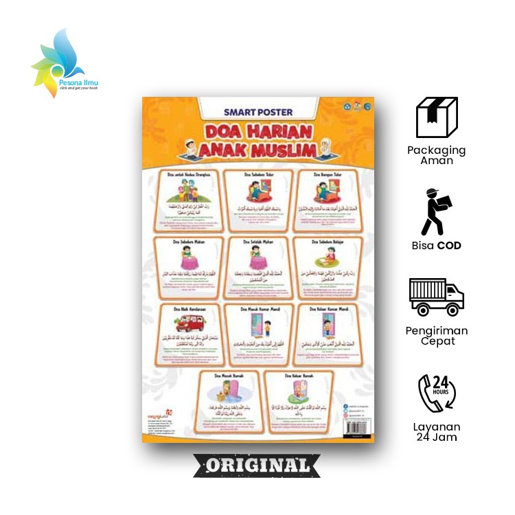 SMART POSTER DOA HARIAN ANAK MUSLIM