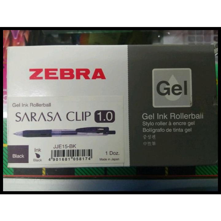 

Heaven | Pulpen Zebra Sarasa (Uk: 0.5/0.7/1.0)(Hitam/Biru)(Per Lusin)