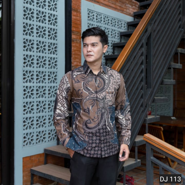 KEMEJA BATIK PRIA  BAJU BATIK PRIA BATIK KANTOR SERAGAM KERJA | KEMEJA BATIK TERPOPULER PROMO BIG SA