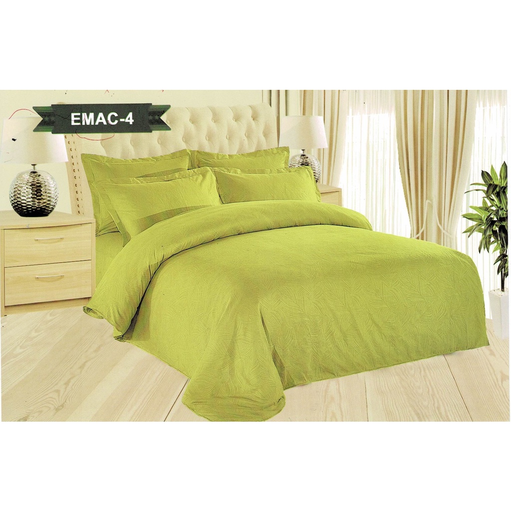 SPREI POLOS EMBOS ADEM, LEMBUT, &amp; ANTI LUNTUR BAHAN KATUN DISPERSE MIRIP BONITA