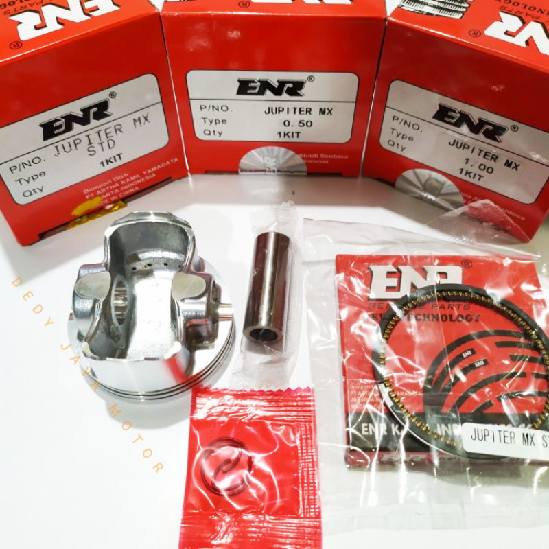 PISTON KIT JUPITER MX OLD, MX NEW 135,MX KING PEN 14MM  ENR UKURAN STD, 0.50,1.00