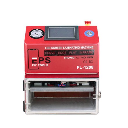 Mesin Vakum Laminating Press LCD Vacuum 12" inch + Air Compressor Kompresor Silent Oilless