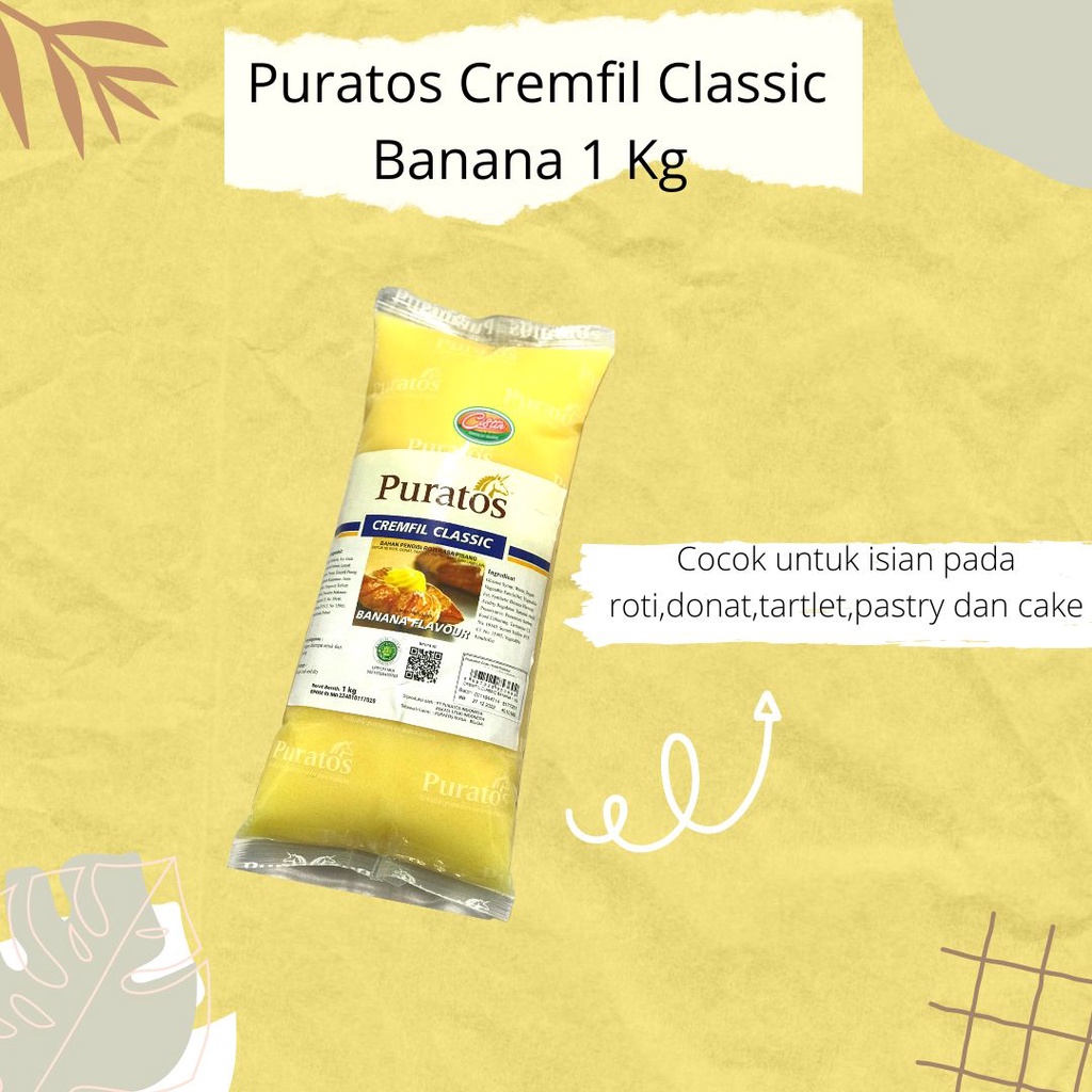 

SELAI CREMFIL CLASSIC BANANA 1 KG