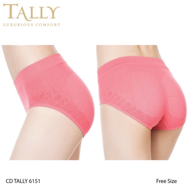 CD / Celana Dalam Wanita TALLY 6151 Bahan Rajut Stretch Body Original