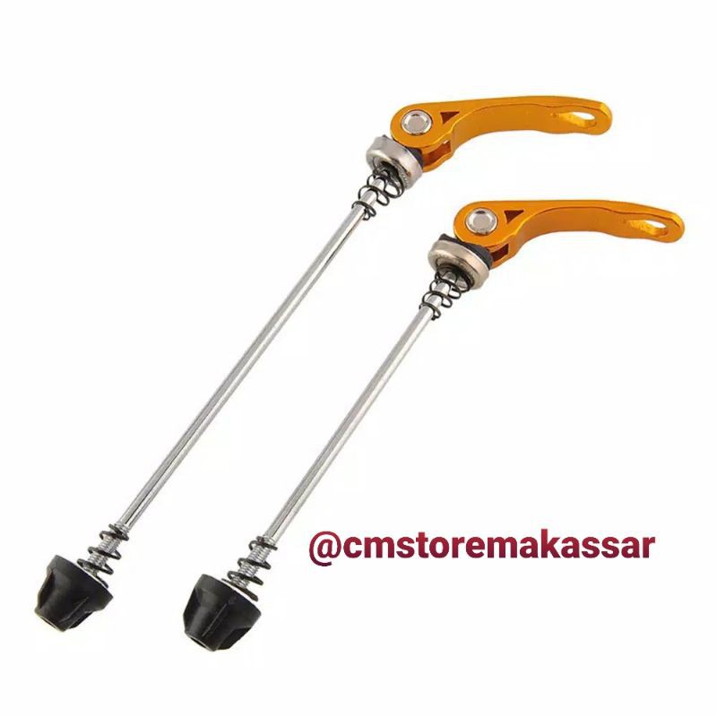 Quick Release Roda Ban Hub Sepeda Lipat dan Sepeda Gunung 1 Pasang