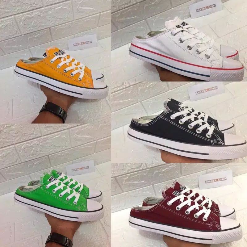 Sepatu Converse Tanpa Tutup Belakang | Sepatu Fashion Cewek Cowok