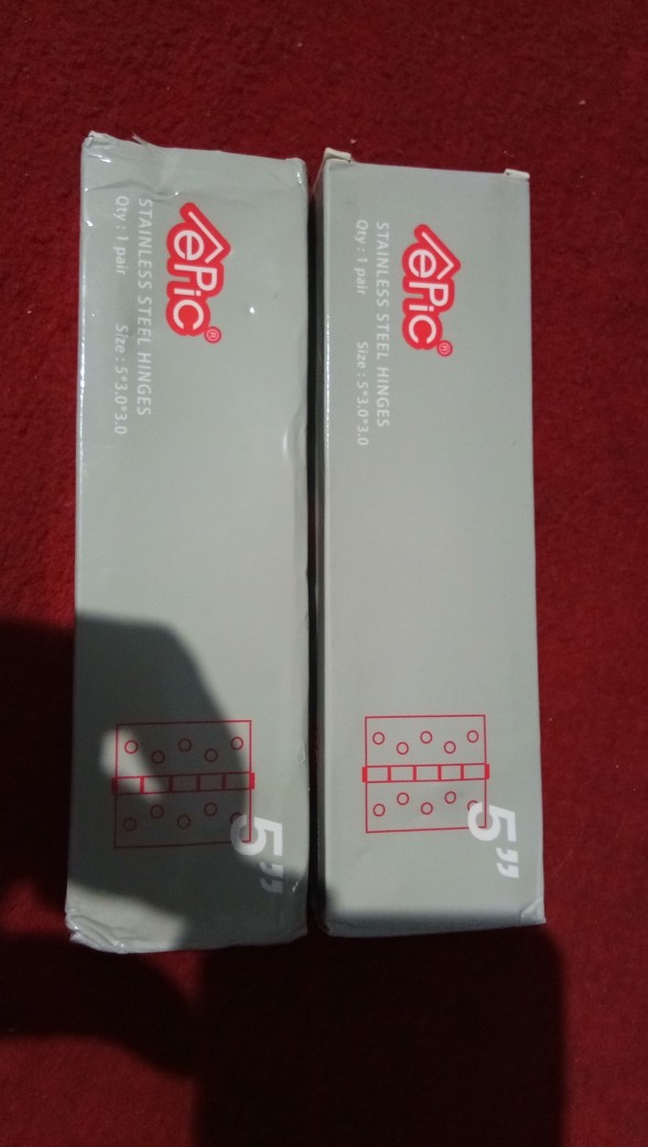 Engsel Pintu 5in Epic Stainless Asli