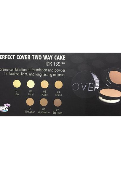 Make Over Two Way Cake Perfect Cover 03 Refill