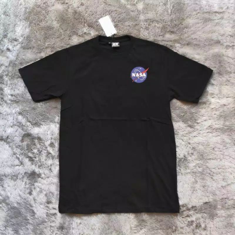 Kaos H&amp;M Nasa Logo Basic Global Fulltag &amp; Lebel