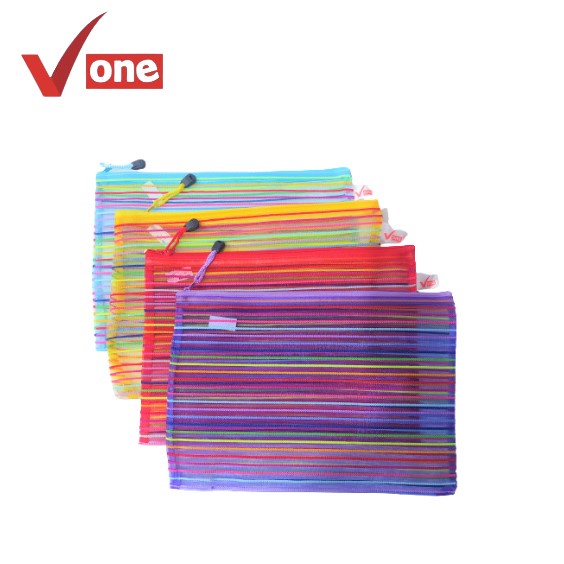 V One Pocket File Jaring A4 Per Pcs