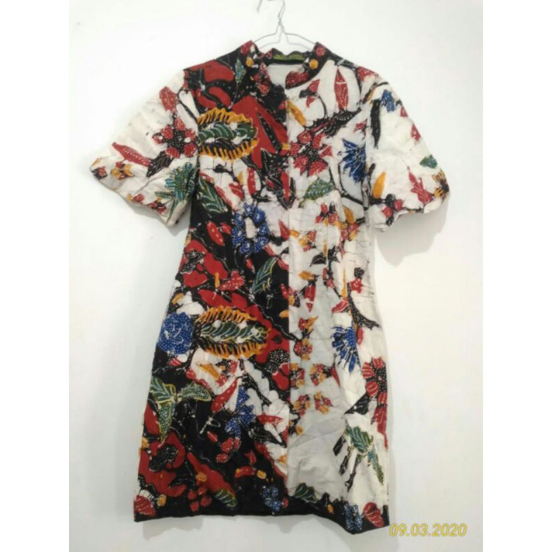 dress batik,batik tulis,batik preloved,batik second,dress preloved,dress second,gaun batik