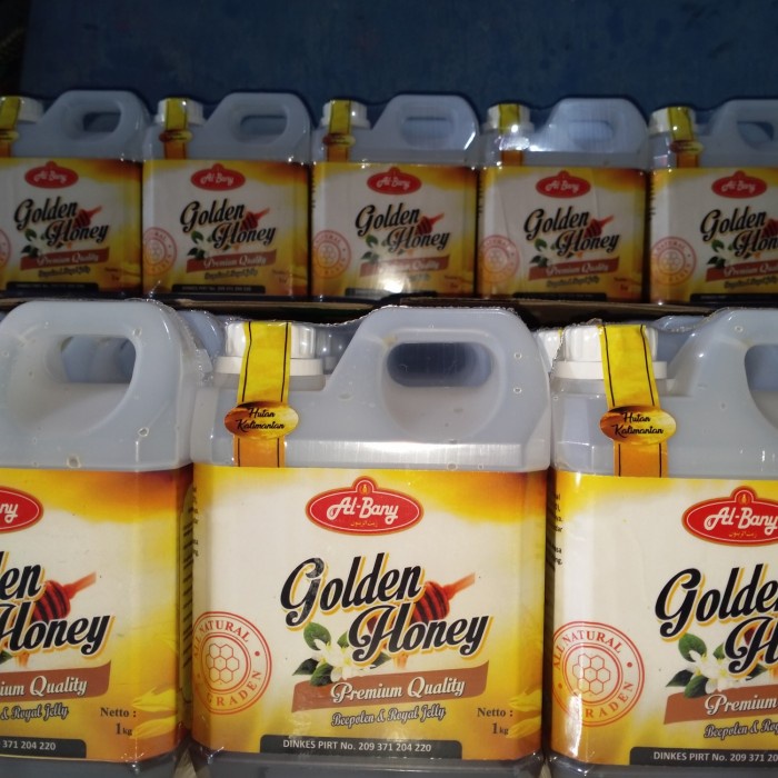 

G02G Madu Golden Honey Al Bany Premium Quality 1Kg Ds5Gh