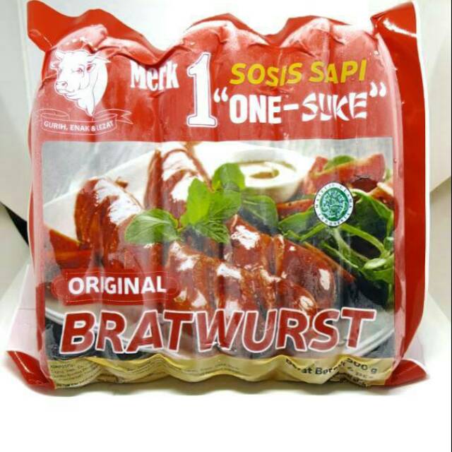 

One Suke Sosis Sapi Original Bratwurst