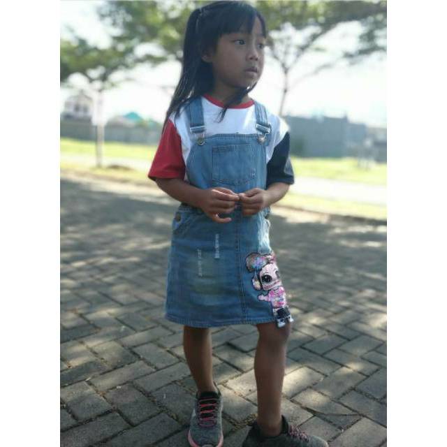 Overall Rok anak (LED) RIPPED