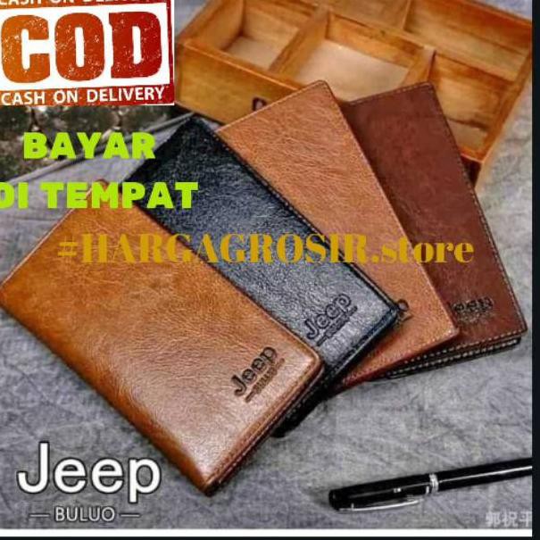《вaoтoυ》 DOMPET JEEP  ORIGINAL/DOMPET KULIT JEEP PANJANG ☆