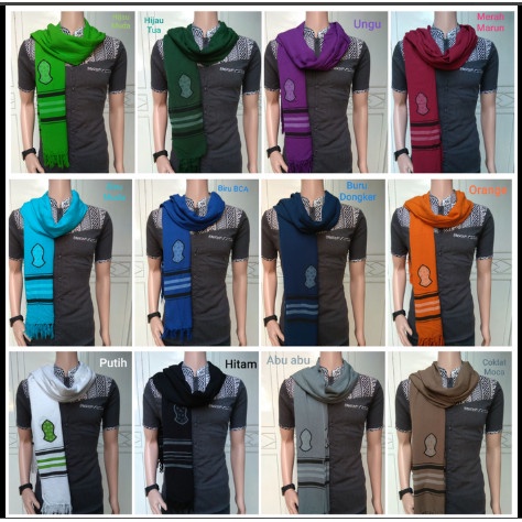 sorban rida solo - Biru (J4S1) Sorban arafat motif Sorban motif Sorban wadimor Sorban hitam Sorban t