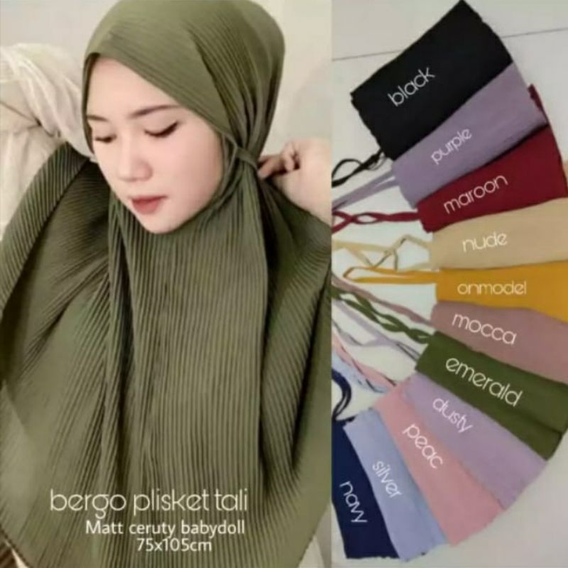 BERGO MARIYAM PLISKET LIDI FULL CERUTY BABYDOLL/BERGO PLISKET TALI