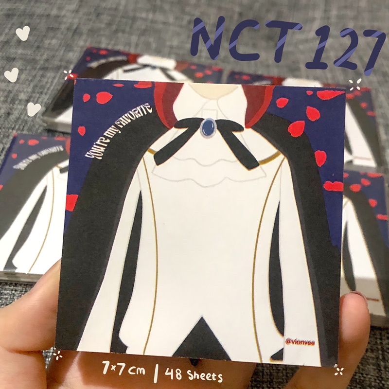 

NCT 127 Favorite Memopad notes by Vionvee