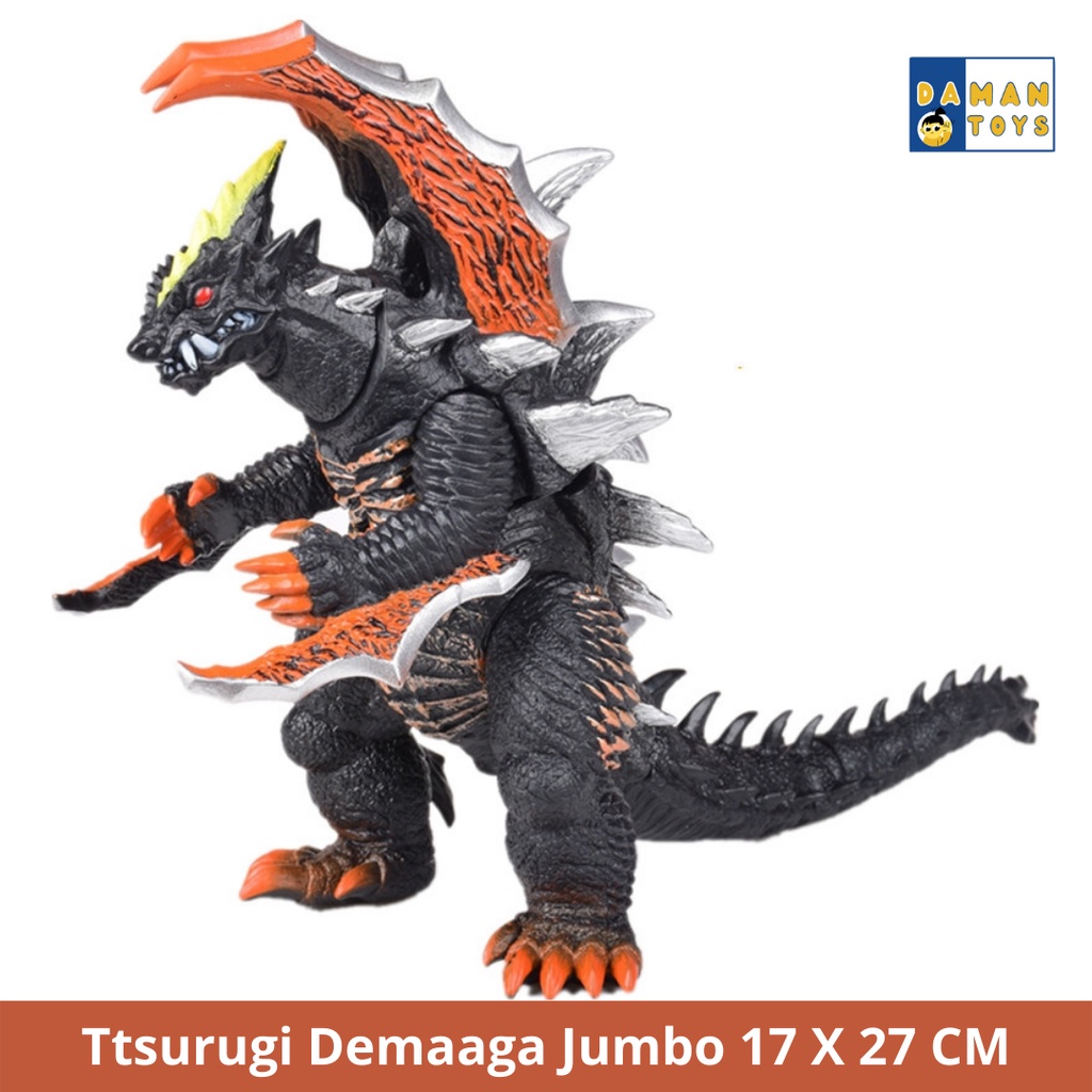 Tsurugi Demaaga Action Figure Godzilla Monster Ultraman Kaiju, Mainan Anak Laki laki