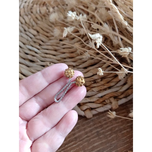 Klip Turki Bola Manik Mutiara Peniti Penjepit Kerudung Hijab