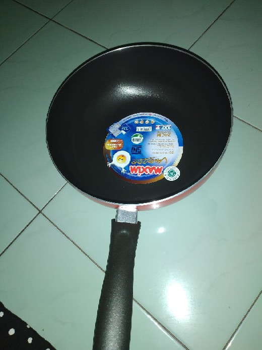 Maxim Wajan Cekung Valentino Deep Wok 24 Cm