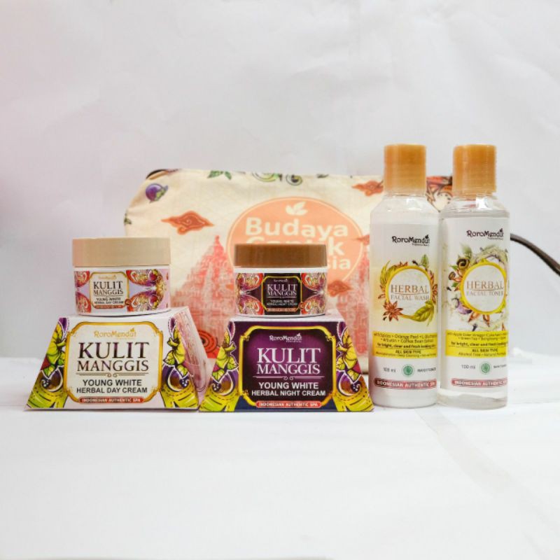 Paket Premium Kulit Manggis Skincare Anti Aging Roro Mendut