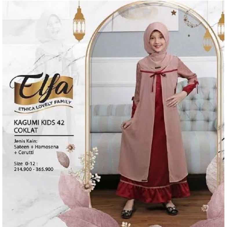 Gamis anak Ethica - Kagumi Kids 42