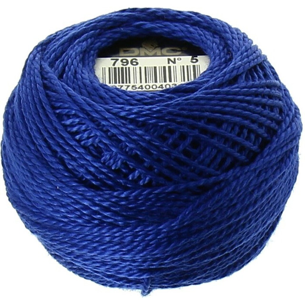 Benang Sulam DMC Art 116 Cotton Perle Pearl Ball Size 5 Kode 796