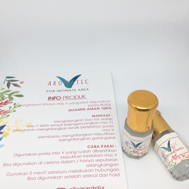 V AROMATIC / PARFUM MISS V / PARFUM KEWANITAAN