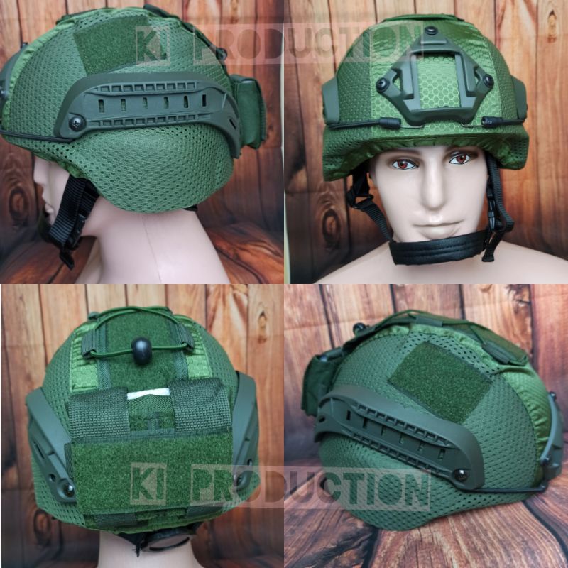 Helm Tactical Mich 2000 cover helm tactical cover helm tactical mich helm densus helm tni helm polisi helm tactical cover dan batery pouch helm airsoft helm airsoft helm cover single mess