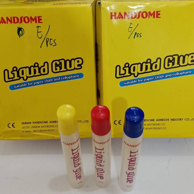 

Handsome Liquid Glue / Lem Kertas / Lem Cair / Lem Stick / Lem Murah / Lem Stik