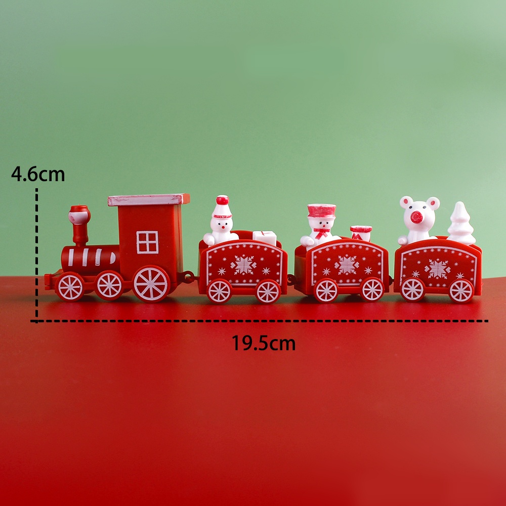 Ornamen Kereta 4 Simpul Untuk Dekorasi Natal