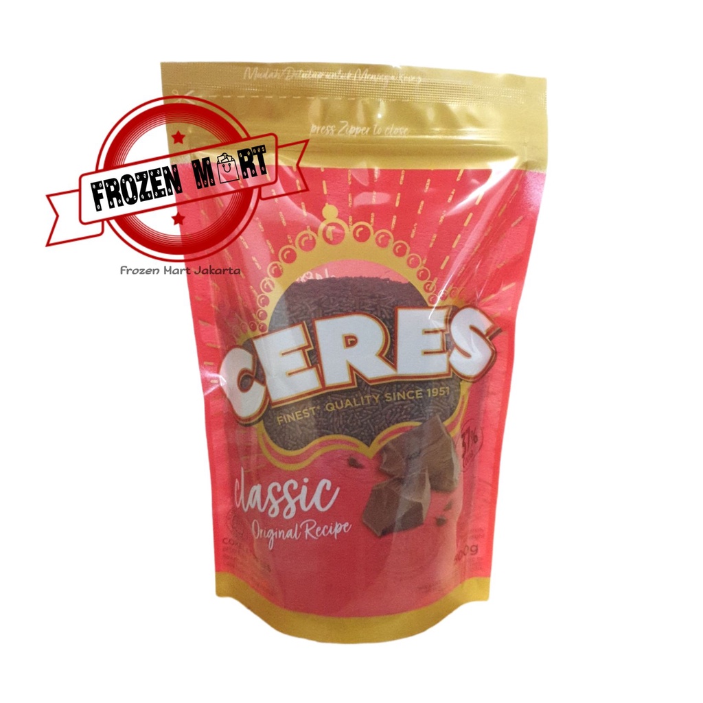 CERES Hagelslag Classic Ziplock 500gr / Meses / Meises Ceres