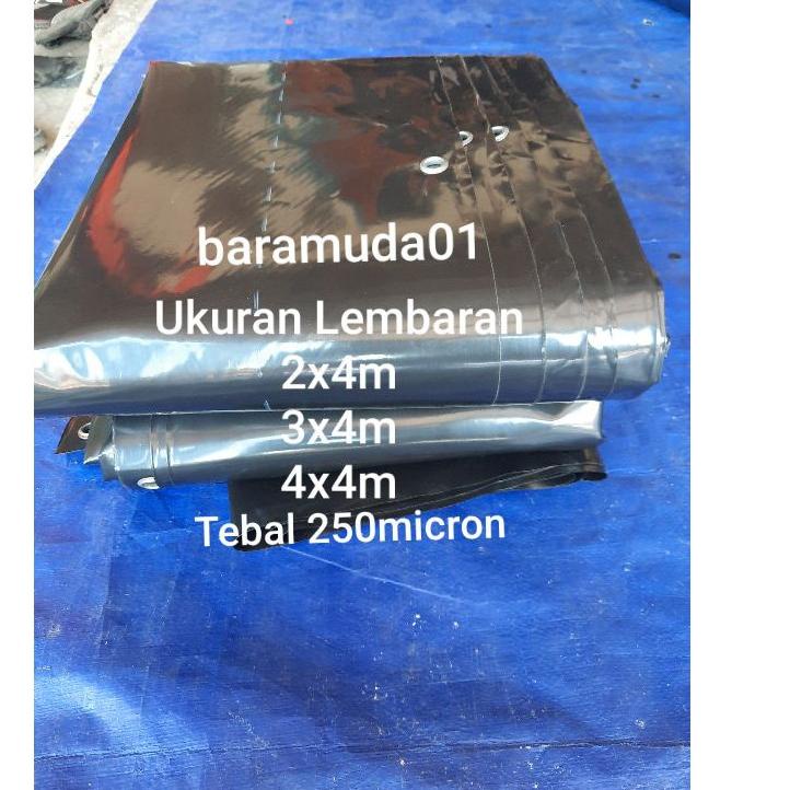 ➩ze Grosir Terpal kolam ikan HDPE GEOMEMBRAN 250micron kualitas terbaik 37 ✥
