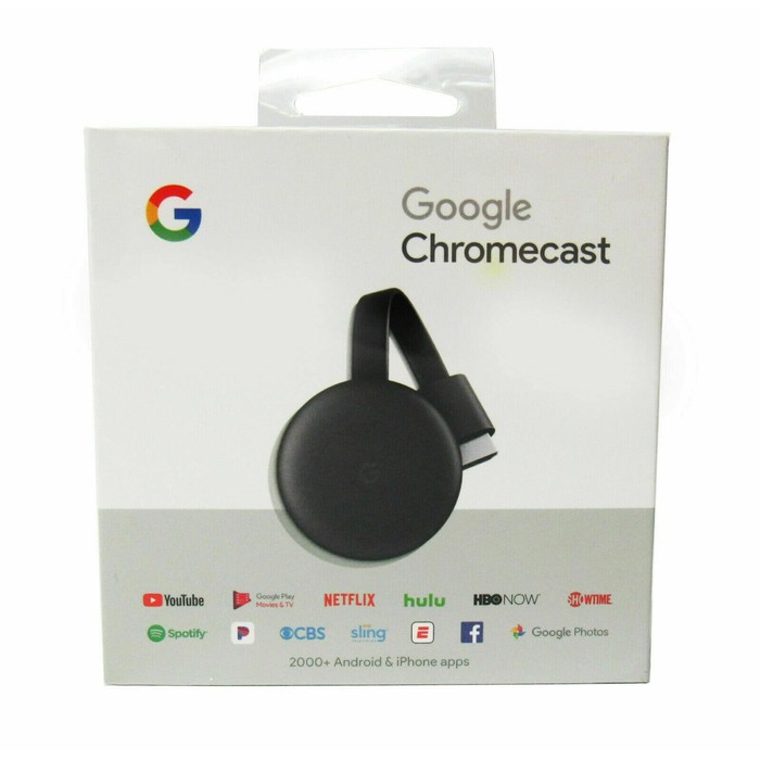 Google Chromecast 3 Chrome Cast 3rd HDMI Streaming