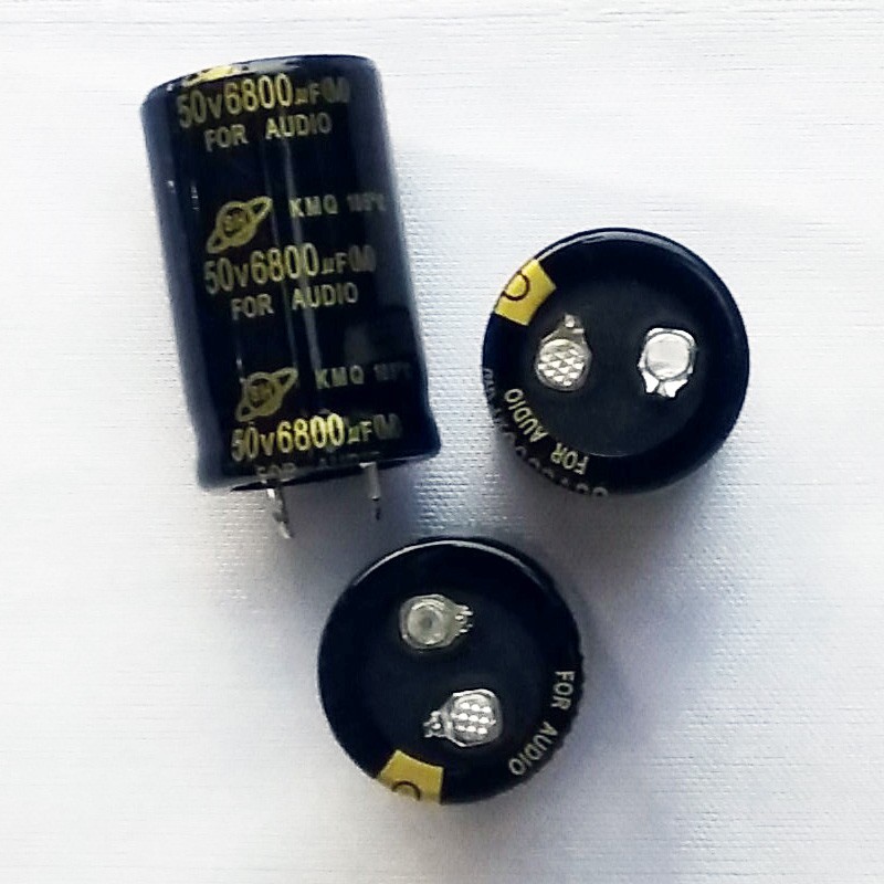 ELCO 6800UF 50V SPEAKER AKTIF HUPER KAPASITOR AUDIO CAPACITOR 6800/50V