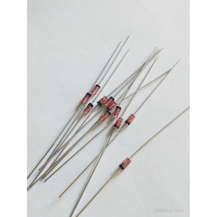 [SMC-9077] DIODA ZENER 0.5W  DIODE 3V6 1/2W 0.5W DOP AE63