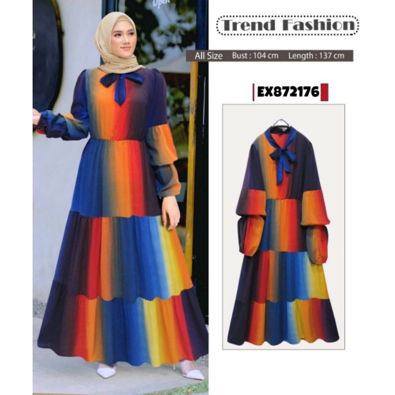 gamis pelangi by Extu