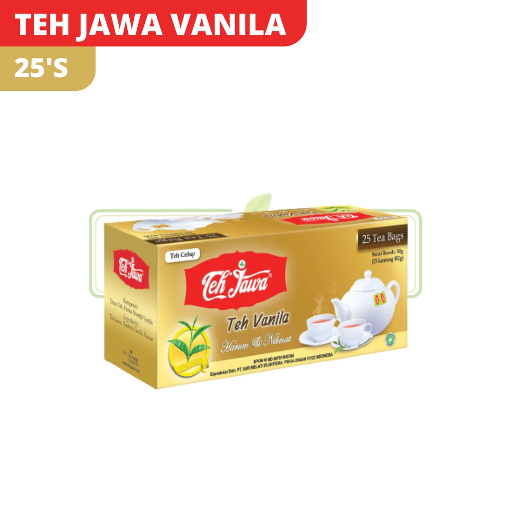 

TEH JAWA VANILA CELUP 25S